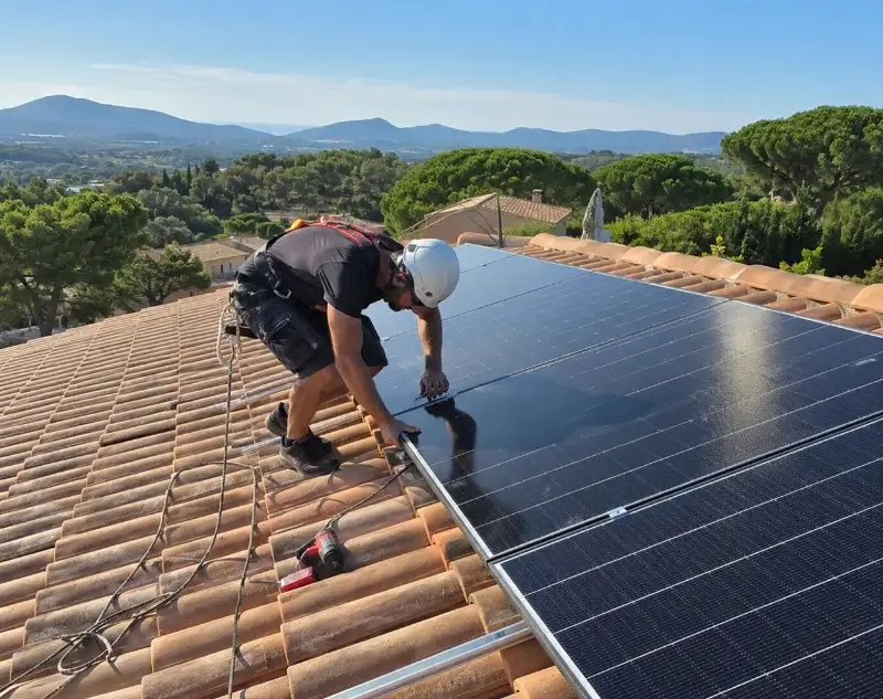 Installateur panneaux solaires Les Adrets — pose photovoltaïque sur toiture