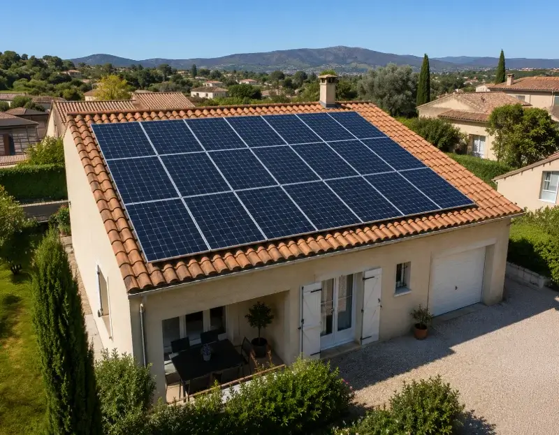 Prime à l'autoconsommation panneaux solaires Les Adrets — aide financière de l'État